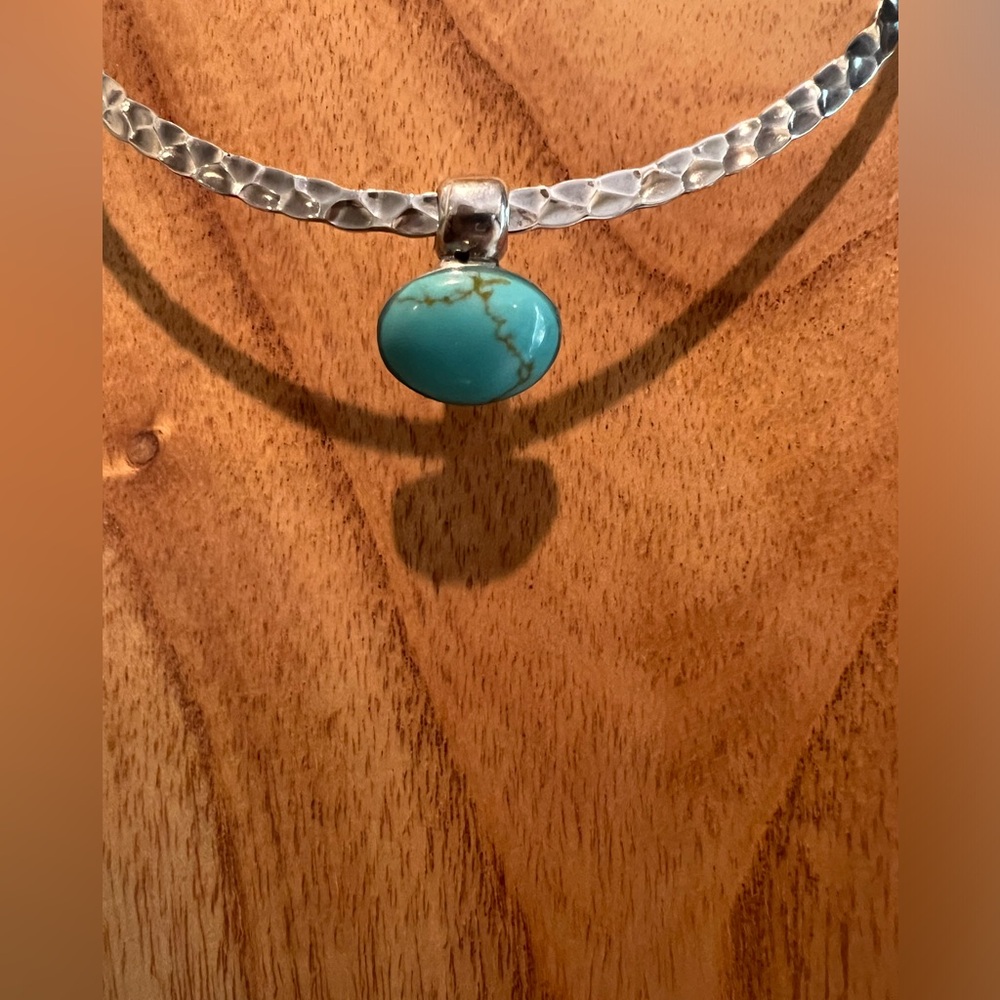 Turquoise Sterling Silver pendant